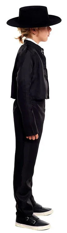 Disfraz de Cordobés Negro para Niño Cordobeses Partilandia